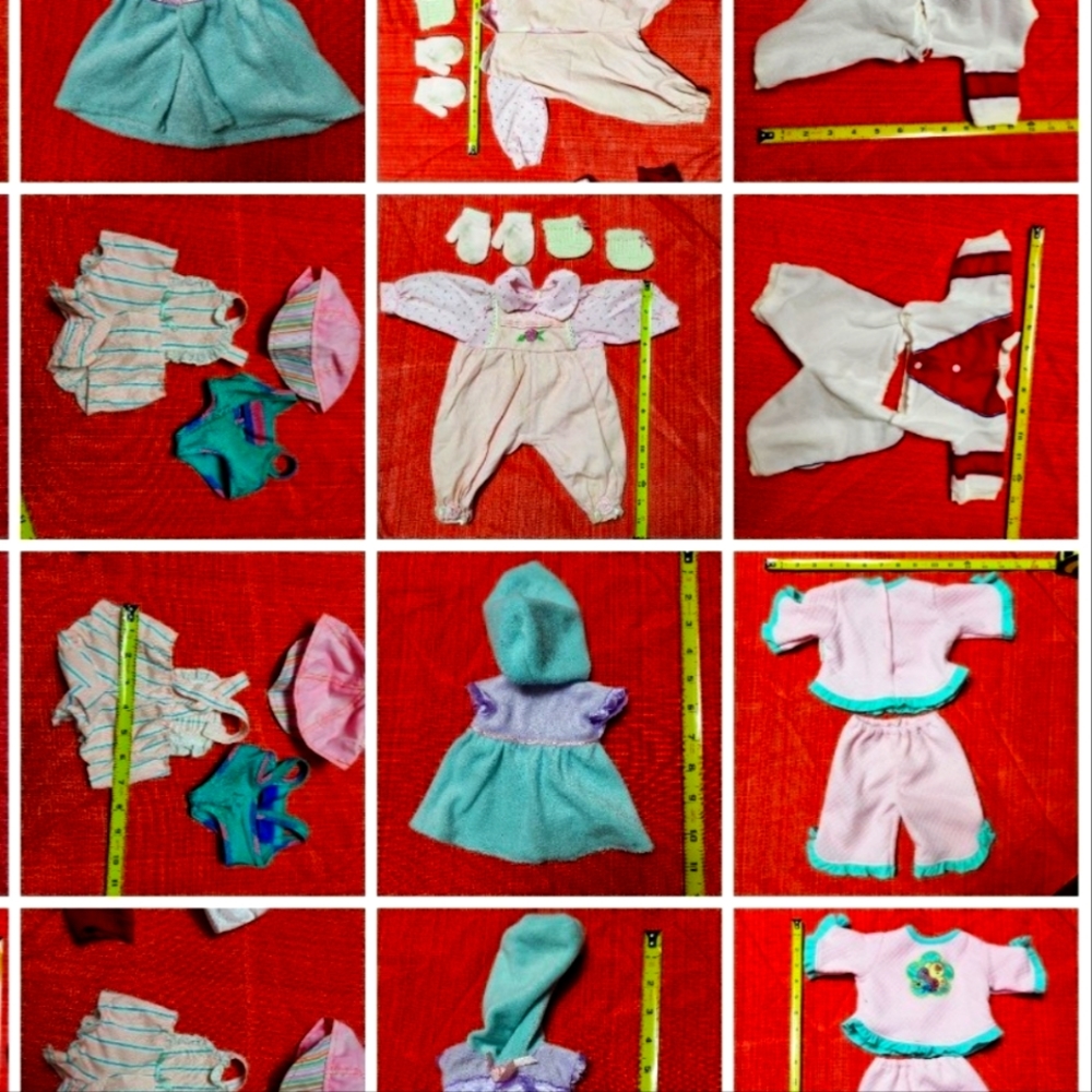 Doll and teddy bear clothes